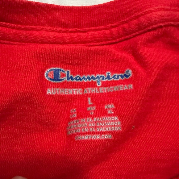 Champion Red Cassette Graphic Tee - Picture 2 of 2